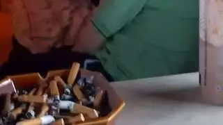 خيال استمناء مراهقة: حركات كسي قاسية في الخارج