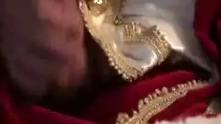 استمناء عيد ميلاد إباحي: قضيب سانتا يحتاج فتحة ضيقة لينفجر فيها